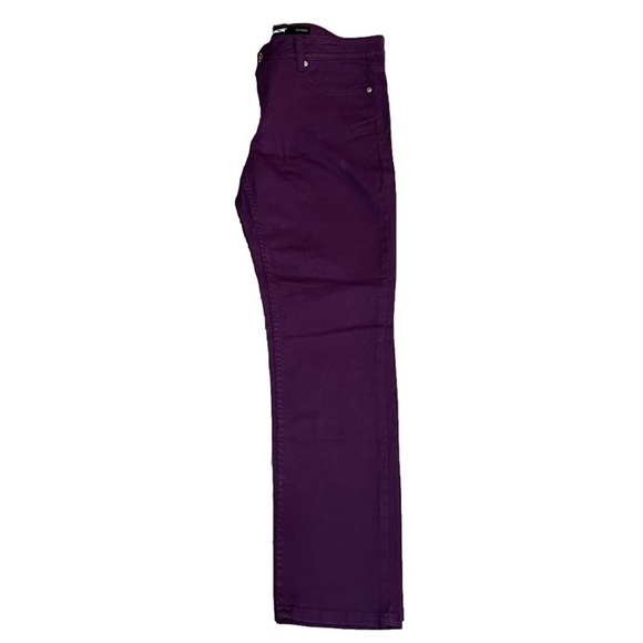 Jordache Skinny Purple Denim Blue Jeans Women Size 12 - Picture 2 of 11